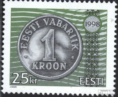 Produktbild von Briefmarken Estland 1998 Mi 328 (kompl.Ausg.) postfrisch Währungsreform