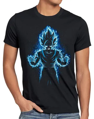 Produktbild von style3 son-goku Max Power Herren T-Shirt turtle gt z roshi dragon
