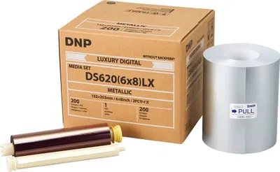 Produktbild von DNP -Papiermetallic 1 Roll 200 PCs. 15x20 für DS620