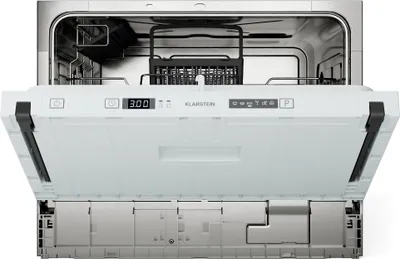 Produktbild von Klarstein Einbau-Geschirrspüler - Kompaktes 45-cm-Modell, 6 Gedecke, UV-Hygiene, AquaStop,  Leise 49 dB, Intuitive Bedienung