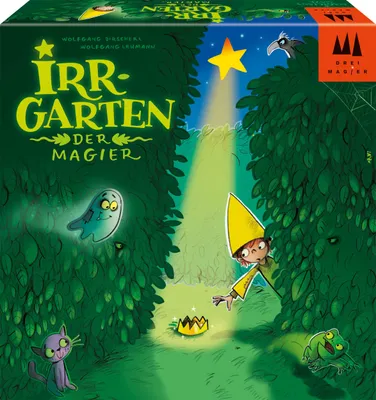 Immagine prodotto di Schmidt Spiele Drei Magier Irrgarten der Magier, Kinderspiel, Brettspiel, Kooperatives Spiel, ab 5 Jahre, 40894