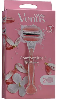 Image de Rasoir Venus Comfort Glide Spa Breeze + 2 têtes