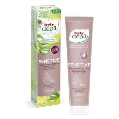 Image de Crème dépilatoire pour le corps DEPIL SENSITIVE Byly (200 ml)
