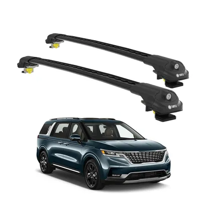 Obrázek produktu pro TURTLE STŘEŠNÍ NOSIČ AIR-1 KIA CARNIVAL KA4 2021 2022 2023 2024 , Černá