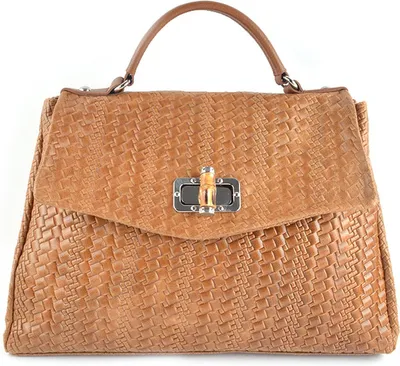 Productafbeelding van Giuliano handtas Babette - Camel - Dames -  Italy