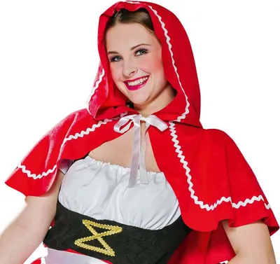 Produktbild von Rotkäppchen-Umhang Universalgröße Damen