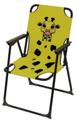 Produktbild von Kinder Klappstuhl Stuhl Campingstuhl Design Giraffe 2803-02