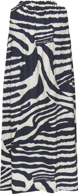 Produktbild von LASCANA Sommerkleid mit Animalprint aus Viskosejersey creme-graublau bedruckt Größe 34