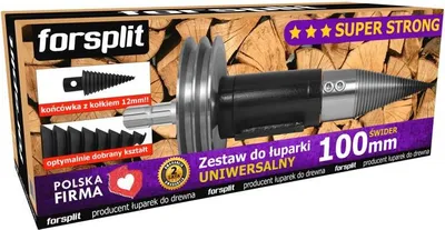 Obrázok produktu pre 100mm univerzálny šnekový rozdeľovač / sada ZWK3P-100K2