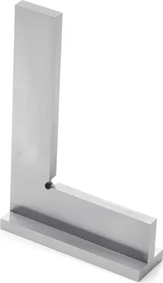 Zdjęcie produktu dla miarka kątowa 100x70mm 90 stopni z szeroką podstawą do obróbki drewna