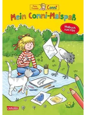 Produktbild von Conni Gelbe Reihe (Beschäftigungsbuch): Mein Conni Malspaß: Malbuch zum Film