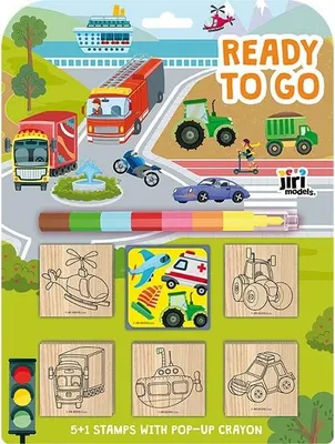 Obrázok produktu pre Doprava - Pečiatky 5+1 s voskovkou