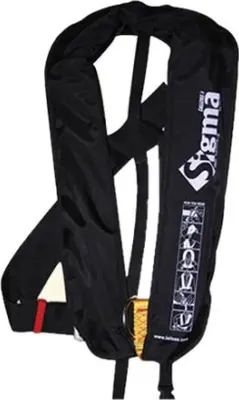 Produktbild von Lalizas Sigma 170n Automatische Rettungsweste Schwarz Schwarz One Size