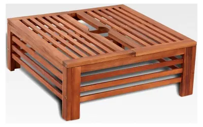 Produktbild von Sonnenschirmständer aus Akazienholz
