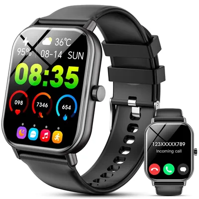 Obrázok produktu pre Inteligentné hodinky pre pánov a dámy, HD displej, Bluetooth, funkcie prijímania hovorov a notifikácií
