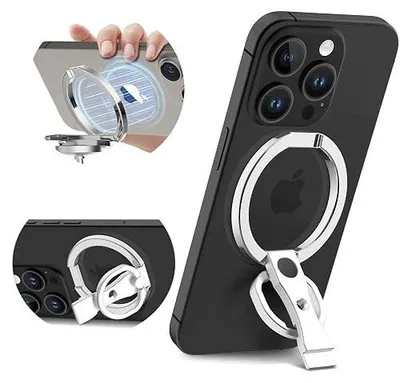 Zdjęcie produktu dla Uchwyt magnetyczny na telefon magsafe obrotowy 360 palec statyw