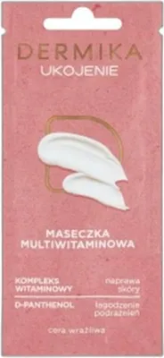 Zdjęcie produktu dla Maseczka Do Twarzy Dermika Ukojenie Multiwitaminowa Dla Skóry Wrażliwej 10 Ml