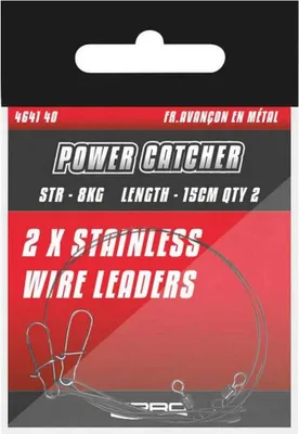 Obrázok produktu pre Spro Power Catcher Wire Leader 8kg 30cm - oceľový nadväzec