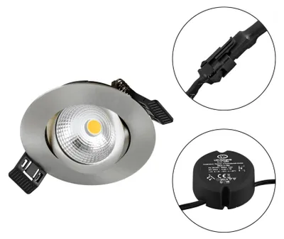 Produktbild von EVN LED Einbauleuchte S061302 230V 830 dimmbar