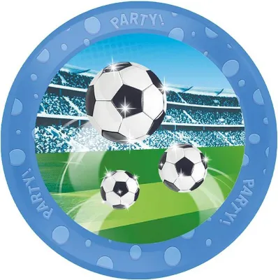 Produktbild von Wiederverwendbarer Teller „Soccer“, 21 cm – Godan