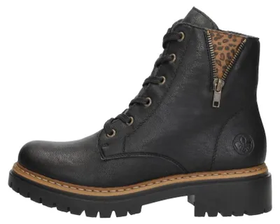 Image de Rieker Veterschoenen Hoog Veterschoenen Hoog - zwart - Maat 39