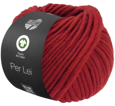 Produktbild von Lana Grossa - Per Lei GOTS 0059 dunkelrot