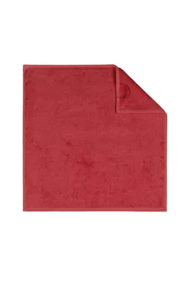 Image de Serviette de cuisine Unyqoos® Cawö, 100% coton, dimensions 50 x 50 cm, couleur bordeaux