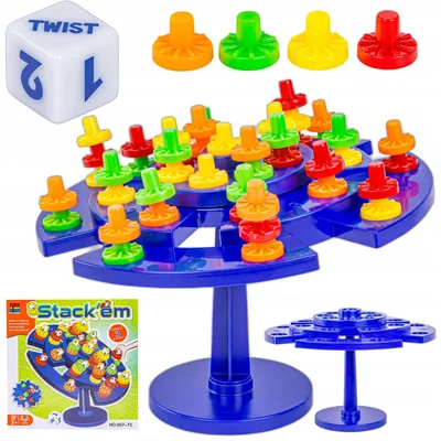 Produktbild von DK Stack'em Balancier-Spiel Lernspiel Geschicklichkeit