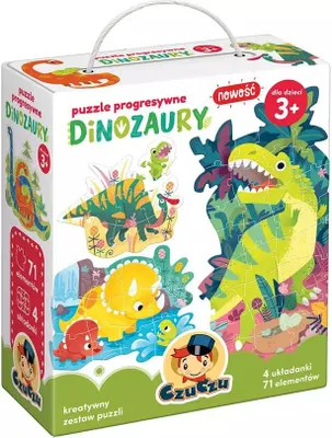 Produktbild von CZUCZU 5902983491538, 9 Stück(e), Dinosaurier, 3 Jahr(e)
