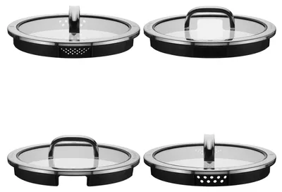 Produktbild von WMF Function 4 Black Topf-Set, 4-teilig 8910000045 4000530720382