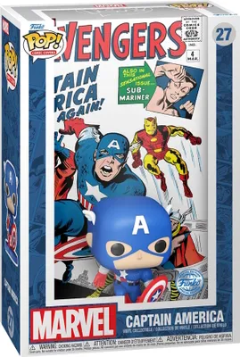 Produktbild von Marvel Avengers - Captain America 27 Funko Pop! Comic Covers