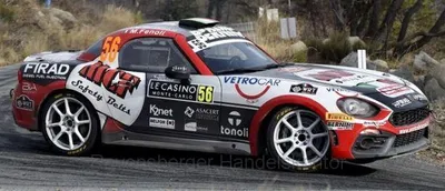 Produktbild von IXO 1:43 Fiat Abarth 124 RGT - #56 - Rallye Monte Carlo 2019