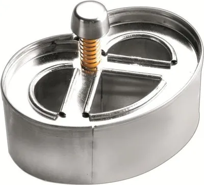 Produktbild von Ibili Brezel Ausstechform Silber  Silber One Size