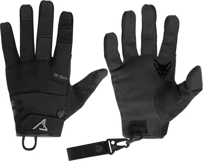 Produktbild von ACE Schakal Einsatz-Handschuh - Outdoor-Handschuhe Taktisch - Handschutz für Paintball und Schießsport - Schwarz II - M