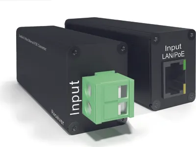 Produktbild von DoorBird 2-Draht Ethernet PoE A1071 Konverter