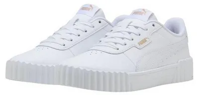 Produktbild von Puma - Damen Sneaker "Carina 3.0", Leder PP7009 (38,5 EU) (Weiß)
