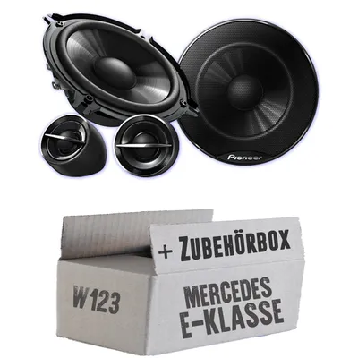 Produktbild von Mercedes W123 Heck - Pioneer TS-G133Ci - 13cm Lautsprechersystem - Einbauset