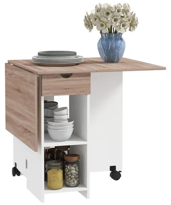 Immagine prodotto di Tavolo allungabile - Tavolo pieghevole - Tavolo da cucina - Tavolo estensibile - Tavolo da pranzo compatto