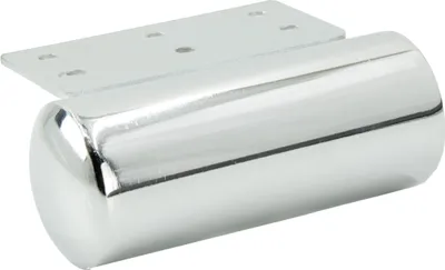 Obrázek produktu pro Nábytková noha Barylla stříbrný chrom 40 mm výška 100 mm, elegantní a odolná, vhodná pro minimalistický design a moderní styl bydlení.