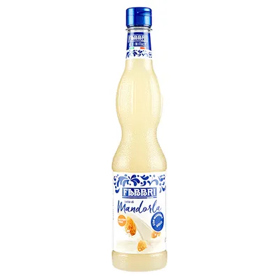 Image de Fabbri 1905 - Sciroppo Latte di Mandorla 560ml | Sans gluten | idéal pour café, gâteaux, slushies, boissons| Bouteille avec bouchon refermable