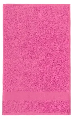 Productafbeelding van L-Merch - Gastendoek, effen kleur LT981 (50 cm x 30 cm) (Roze)