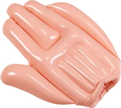 Produktbild von Widmann Aufblasbares Kostüm-Accessoire für Damen und Herren, hautfarben, 50 cm