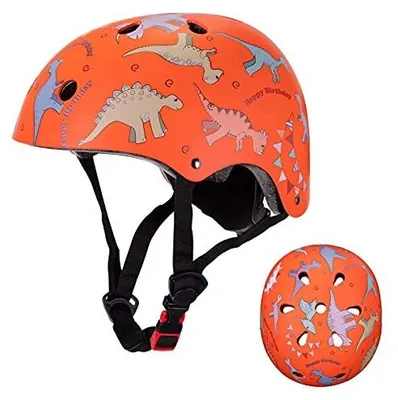 Zdjęcie produktu dla Kask rowerowy dziecięcy dinozaur 50 54 cm dla chłopca dziewczynki