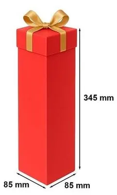 Obrázek produktu pro Dekorativní dárková krabička K-862 na červené víno