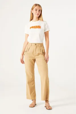 Image de Garcia N40201 T-shirt manches courtes Beige L Femme Beige L