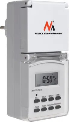 Produktbild von Digitale Zeitschaltuhr Wochen Outdoor Timer Außen Zeitschaltuhr IP44 MCE08G