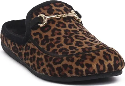 Produktbild von Damen Hausschuhe in Braun und Schwarz, Modell CI1612CUOIO