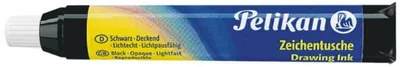 Obrázek produktu pro Pelikan - Východoindický inkoust Pelikan Pipet 9ml černá | kus 9 mililitrů | 10 kusů