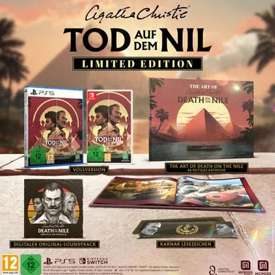 Produktbild von Agatha Christie  Spiel für PS5  Tod auf dem Nil