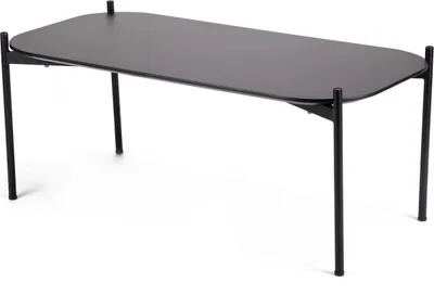 Obrázok produktu pre Bočný stolík Meet TBM1P100.01.01 50x100cm čierna/čierna.